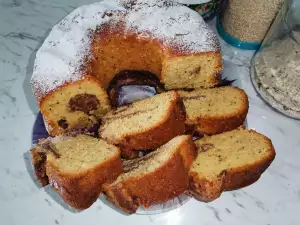 Chec cu nucă și lapte proaspăt