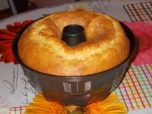 Chec cu smântână și nuci