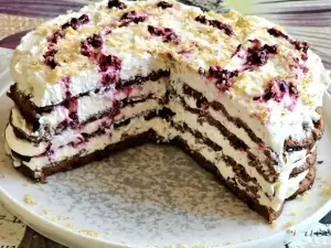 Tort keto cu gofre
