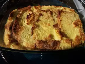 Cozonac cu cremă de caramel