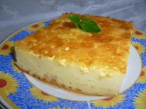 Cremă de caramel la tavă