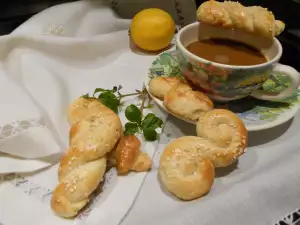 Koulourakia - Biscuiți grecești de Paște