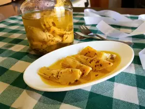 Anghinare murată conservată