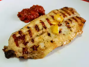 Pangasius în marinadă de citrice, la grătar