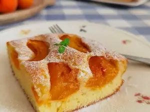 Prăjituri fragede cu caise
