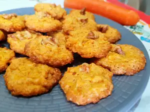 Biscuiți moi cu morcovi