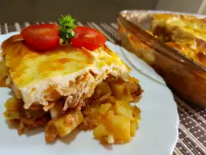 Musaca cu yufka
