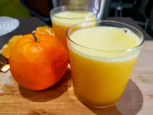 Suc natural din mandarine și portocale