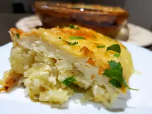 Gratin cu cartofi rași