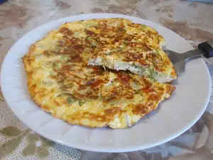 Gratin rapid din dovlecei