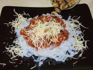 Paste de orez cu midii