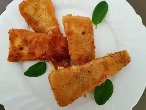 Cașcaval pane fără făină