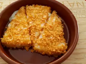 Cașcaval pane fără prăjire