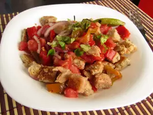 Salata Panzanella toscană originală