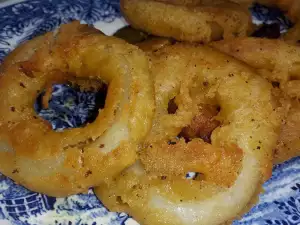 Calamari prăjiți delicioși