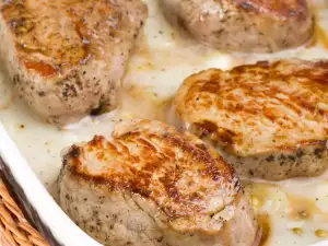 Friptură de porc, extrem de fragedă