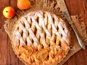 Crostata cu pere