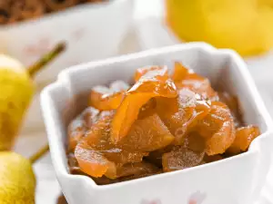Dulceață de pere fără zahăr