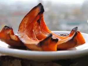 Dovleac în coajă copt la cuptor
