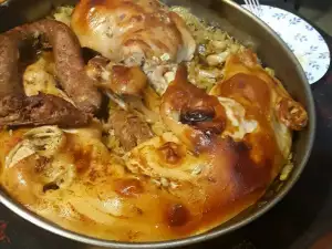 Purceluș la cuptor