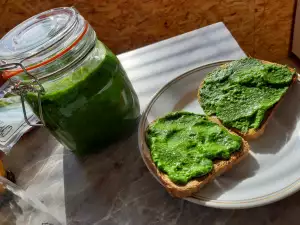 Pesto de leurdă (usturoi sălbatic)