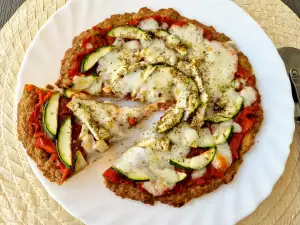 Pizza cu blat de ton