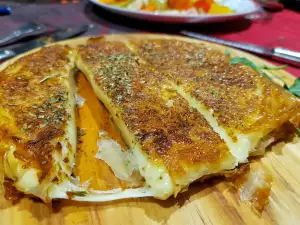 Provolone în foi de plăcintă