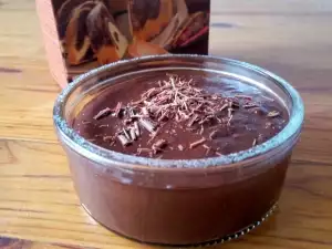 Budincă de ciocolată, fără zahăr, la Nutribullet
