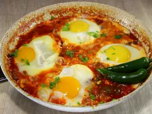 Shakshuka- ouă după rețetă arabă