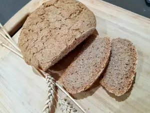 Pâine de secară cu drojdie proaspătă