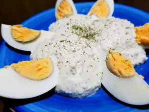 Cremă aperitiv din brânză, rapidă, pentru oaspeți