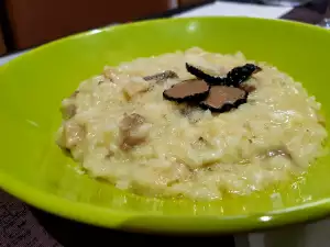 Risotto cu ciuperci și trufe