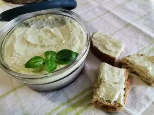 Cremă dietetică sărată, tartinabilă