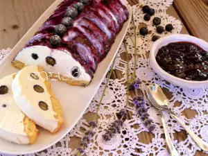 Semifreddo de afine