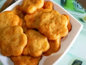 Biscuiți sărați cu brânză Cheddar