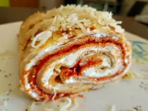 Rulouri sărate, din clătite