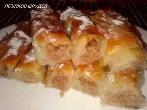 Ștrudel cu mere suculent