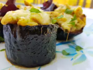 Dovlecei umpluți cu carne de pui și mozzarella