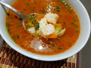 Ciorbă delicioasă de merluciu
