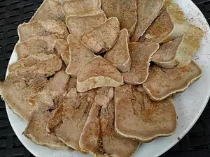 Limbă de porc la oala sub presiune