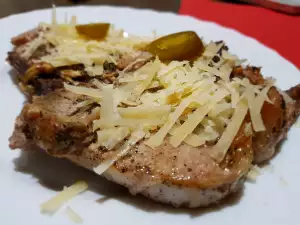 Cotlete de porc cu parmezan