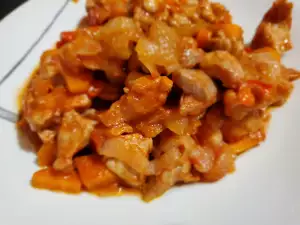 Carne de porc țărănească gătită la Instant Pot