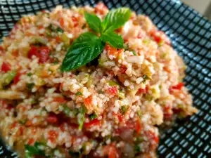 Salata tabouleh cu bulgur