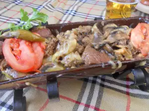 Limbă și burtă de vită, în stil mănăstiresc