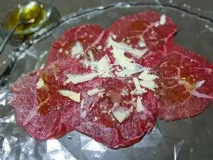 Carpaccio tradițional de vită