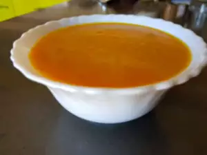 Supă vegană de dovleac