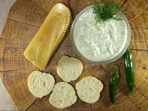 Tyrosalata - salata grecească cu brânză