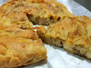 Borek turcesc cu carne tocată