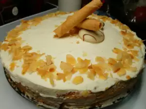 Tort vegan cu migdale