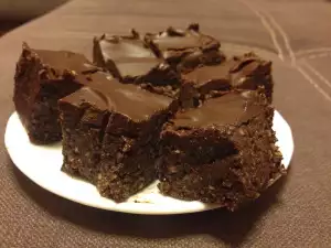 Brownie super vegan fără coacere